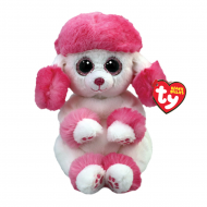 TY Beanie Bellies puudel HEARTLY roosa ja valge, TY41046