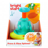 BRIGHT STARTS mänguasi spinner Press&Glow, 10042
