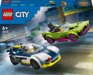 60415 LEGO® City Politseiauto Ja Muskelauto Tagaajamine