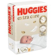 HUGGIES mähkmed EXTRA CARE 1, 2-5kg, 26 tk., 2592021