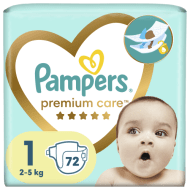 PAMPERS Mähkmed Premium Care 1 suurus, 72 tk, 81784163