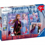 RAVENSBURGER pusle Frozen 2 The journey starts, 3x49pcs., 5011
