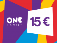 Kinkekaart One Family 15€