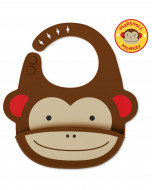 SKIP HOP silikoon pudipõll Zoo Fold & Go Monkey 232201