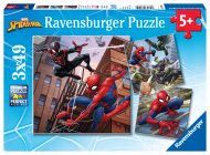 RAVENSBURGER pusled Spiderman, 3x49tk, 8025