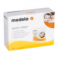 MEDELA Quick Clean steriliseerimise kott mikrolaineahjus kasutamiseks/ 008.0065