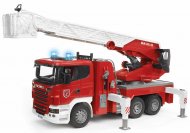 BRUDER 1:16 tuletõrjeauto Scania R-Series koos redeli ja veepumbaga, 03590