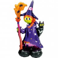 AAMSCAN AirLoonz õhupall Scary Witch, 4241811