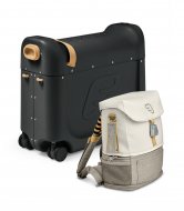 STOKKE transformeeritav kohver ja seljakott JETKIDS™, must, 570604