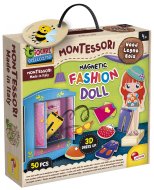 LISCIANI MONTESSORI BABY puidust magneetiline pusle Fashion Doll 50tk., 98361