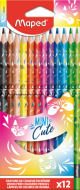 MAPED MINI CUTE värvilised pliiatsid 12tk, 228622010000