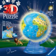 RAVENSBURGER 3D pusle, Light Up Childrens Globe, 180 tk., 11288