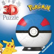 RAVENSBURGER 3D pusle Pokemon Great Ball, 54tk, 11265