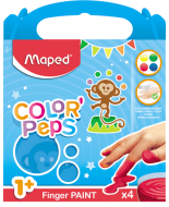MAPED COLORPEPS sõrmevärv Early Age 4x80g, 228125100000