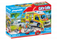 PLAYMOBIL CITY LIFE Valguse ja heliga kiirabiauto, 71202