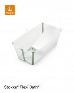 STOKKE vann ja vastsündinu toetus FLEXI BATH®, transparent green, 531508