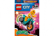 60310 LEGO® City Stunt Kanakostüümis sõitjaga trikimootorratas