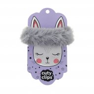 CUTY CLIPS pehmed juuksekummid Fluffy Bunny, nr 14, CL0014