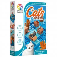 SMART GAMES mäng Cats & Boxes, SMA#450