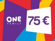 Kinkekaart One Family 75€