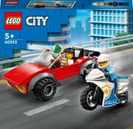 60392 LEGO® City Auto tagaajamine politsei mootorrattaga