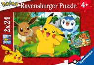 RAVENSBURGERi pusled Pokemon: Pikachu and Friends, 2x24p, 5668
