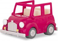 LI'L WOODZEEZ roosa auto koos kohvriga, WZ6547Z