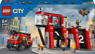60414 LEGO® City Tuletõrjedepoo Koos Tuletõrjeautoga