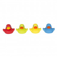 PLAYGRO täielikult suletud vannimänguasjad Bright Baby Duckies, 0187480