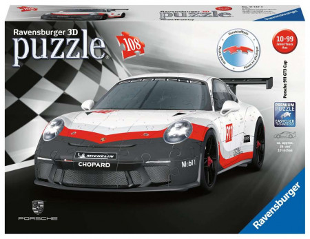 RAVENSBURGER pusle 3D Porsche GT3 Cup, 108 p., 11147 11147