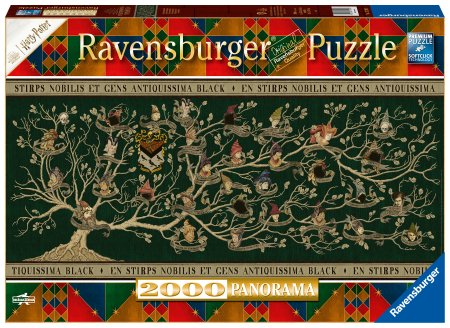 RAVENSBURGER pusle Harry Potteri sugupuu, 2000tk, 17299 17299