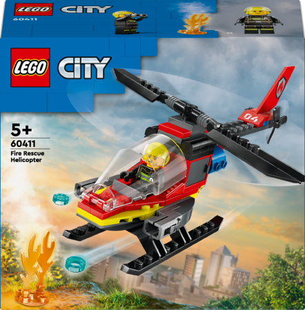 60411 LEGO® City Tuletõrjehelikopter 