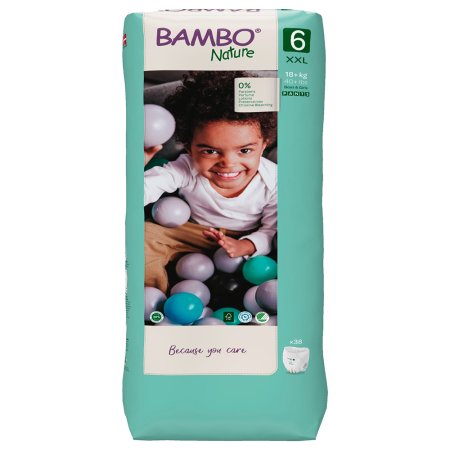 BAMBO mähkmed NATURE, Suurus 6, 18+ kg 38 tk/pakk, BAMBN0182 BAMBN0182