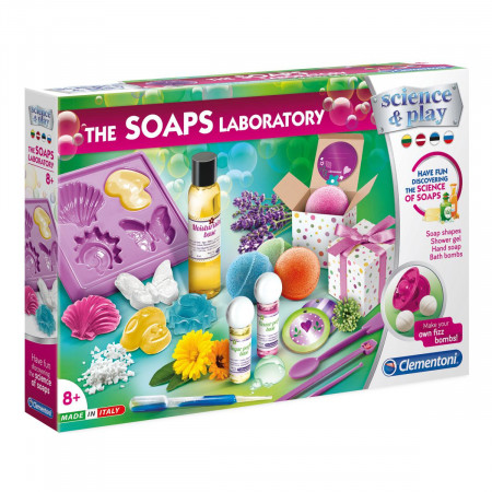 CLEMENTONI Science soap laboratory (LT+LV+EE), 50546 50546