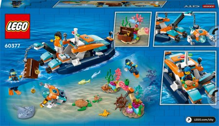 60377 LEGO® City Uurija sukeldumispaat 60377