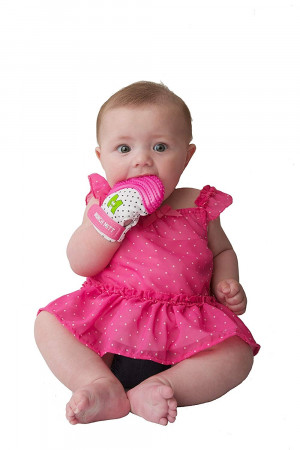 MUNCH BABY närimiskinnas Pink Polka Dots MM05P MM05P