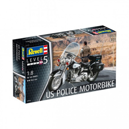 REVELL mudel kokkuvolditav US Police Motorbike, 7915 7915