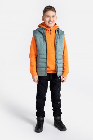 COCCODRILLO vest OUTERWEAR BOY KIDS, roheline, WC4178101OBK-011- 