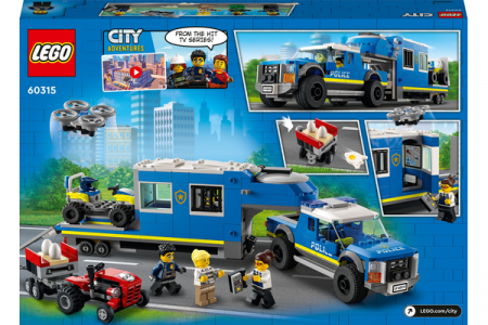 60315 LEGO® City Police Mobiilse tuletõrjekomando veok 60315