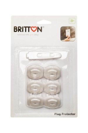 BRITTON pistikukaitse (6tk+1võti/komplekt), B1811 B1811