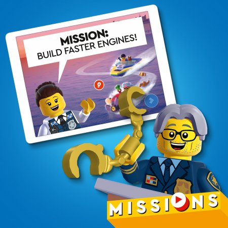 60355 LEGO® City Missions Veepolitsei uurimismissioonid 60355