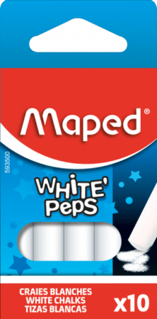 MAPED WHITEPEPS kriidid 10tk, 225935000000 225935000000