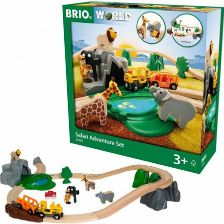 BRIO RAILWAY Safari Adventure Set, 33960 33960