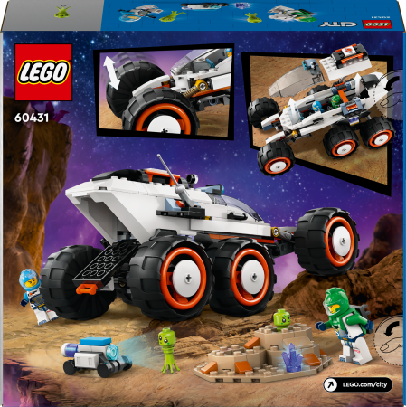 60431 LEGO® City  Kosmoseavastaja Kulgur Ja Tulnukaelu 