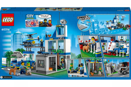 60316 LEGO® City Police Politseijaoskond 60316