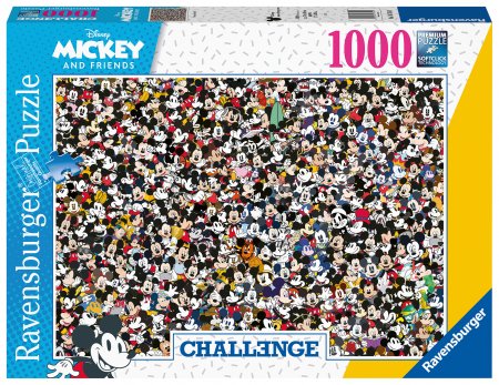 RAVENSBURGER pusle Mickey Challenge, 1000tk., 16744 16744