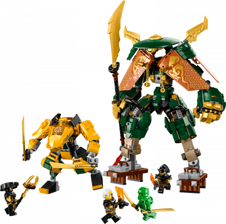 71794 LEGO® NINJAGO® Lloydi ja Arini ninjatiimi robotid 71794