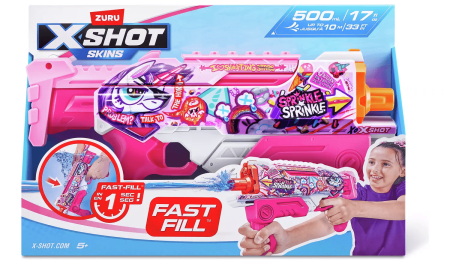XSHOT veepüstol Fast-Fill Skins Pink Party, 118135(11854E) 