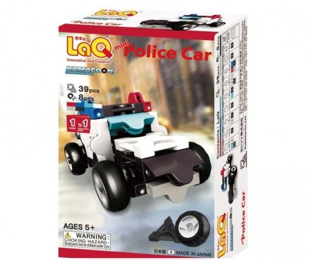 LAQ Jaapani ehitaja Hamacron Constructor Mini Police Car, 4952907003096 4952907003096