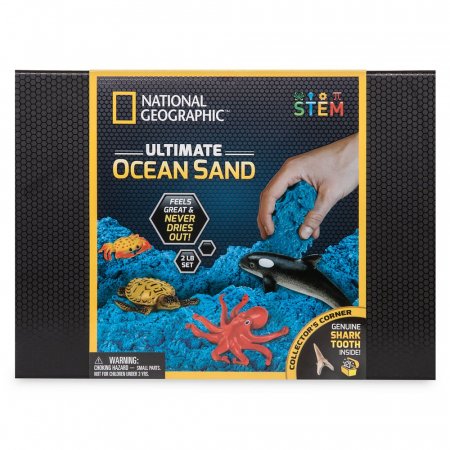 NATIONAL GEOGRAPHIC plastiliiv Ultimate Ocean Play Sand, NGOCEANSAND2 NGOCEANSAND2